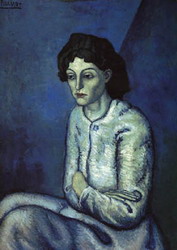 Пабло Пикассо Женщина со скрещёнными руками 1901-1902