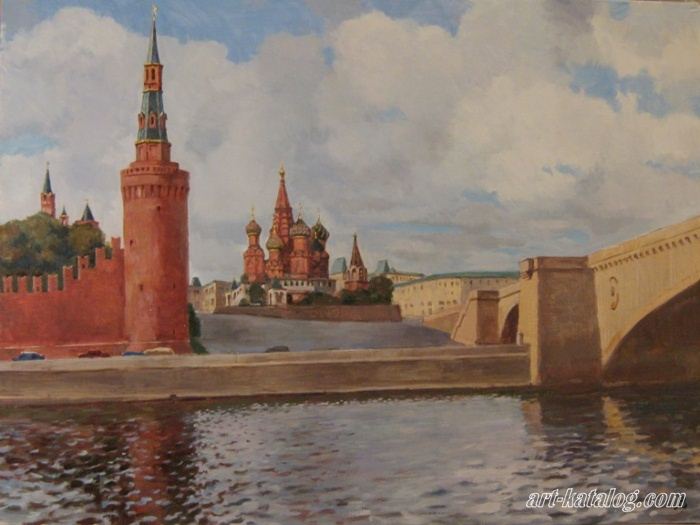 The Moskva River from the Kremlin