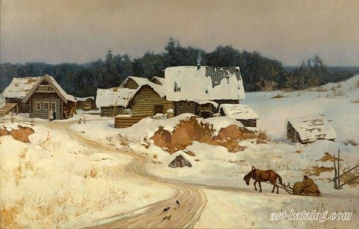 Winter - Imochentsy, Vasily Polenov