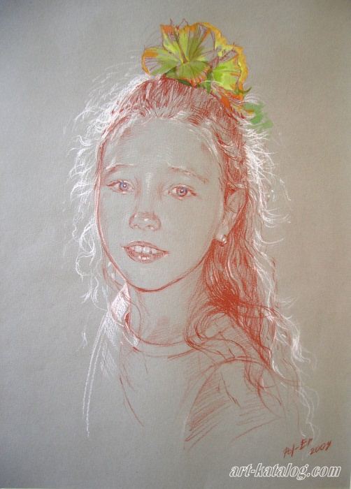 Portrait of Aline