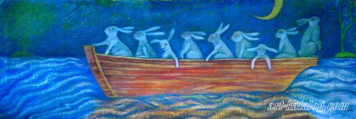 And hares floating