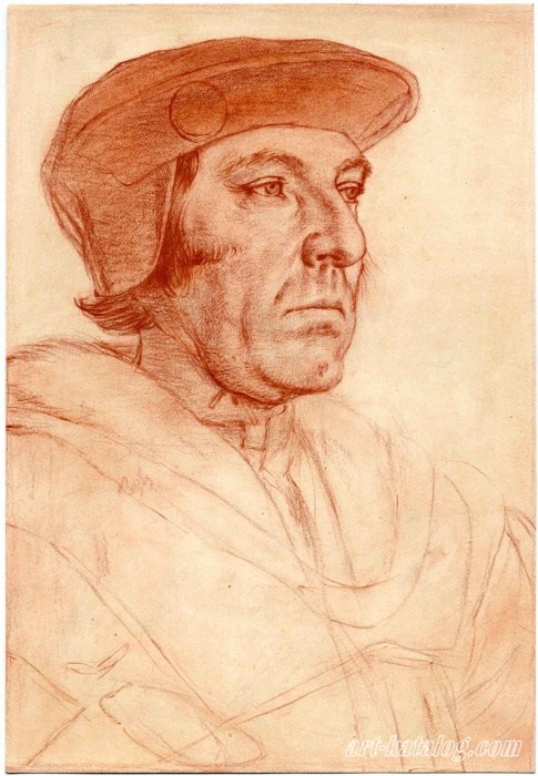 Male portrait. Hans Holbein