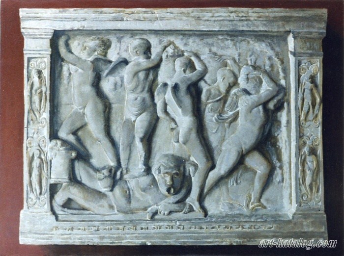 The relief by Donatello