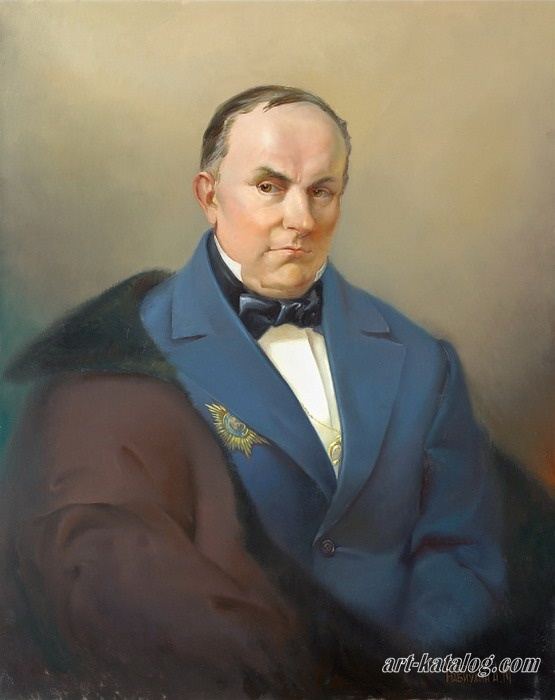 Portrait of V Zhukovsky