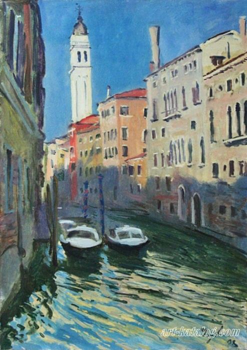 Venice. The channel