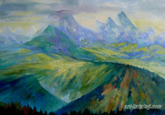 The mountains Caucasus