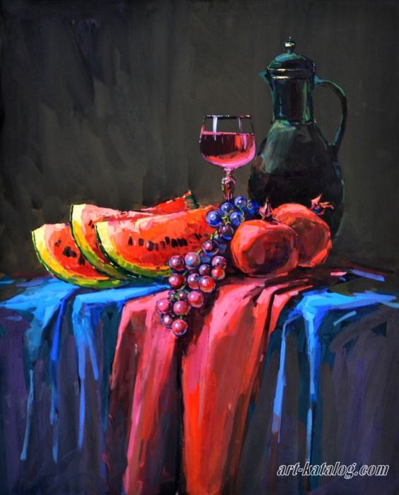 Still Life with Watermelon