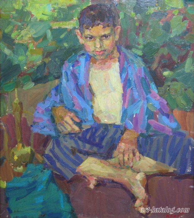 Портрет мальчика татарина