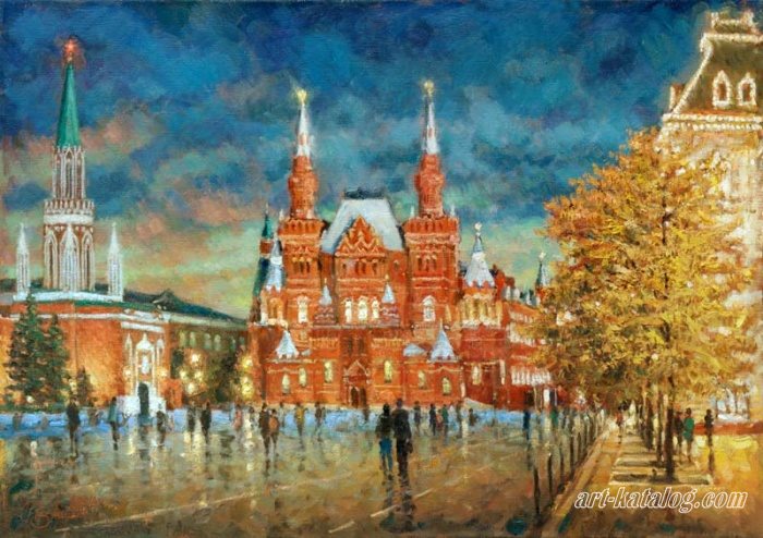 Twilight on the red square