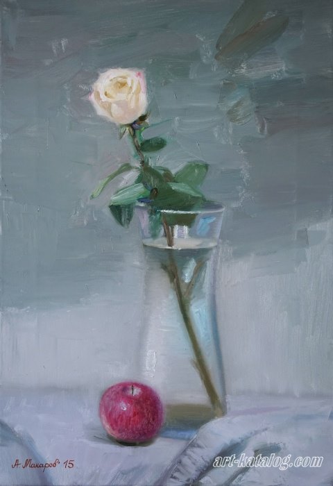 Rose and apple