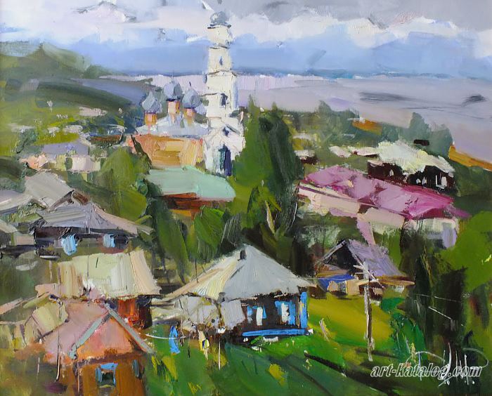 View from Pyatnitskaya mountains