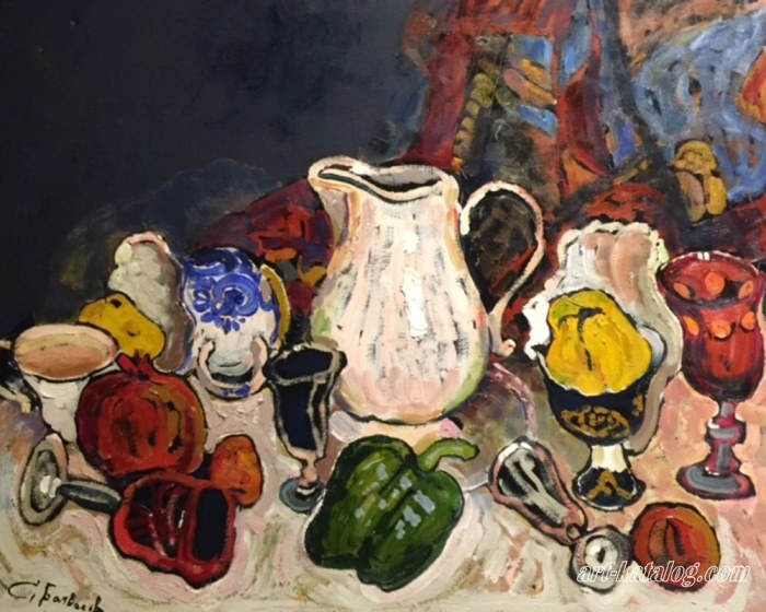 Still life with a Pepper