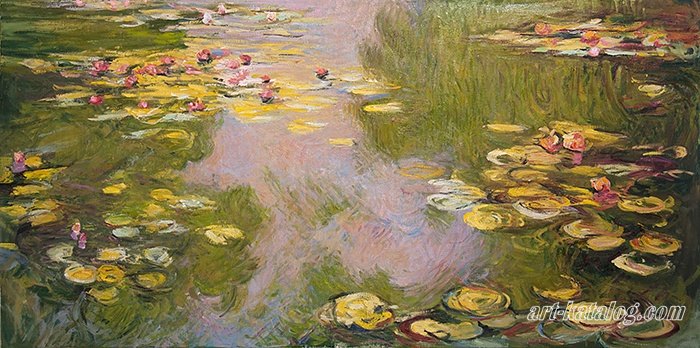 Water lilies. Claude Monet