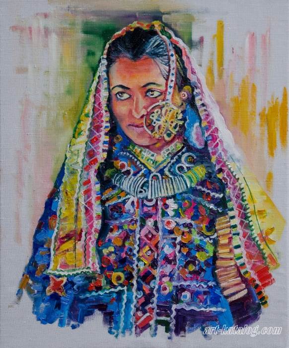 Portrait Indian woman