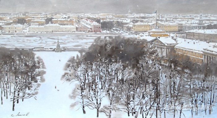 Petersburg winter
