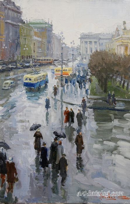 Rainy Nevsky Prospekt