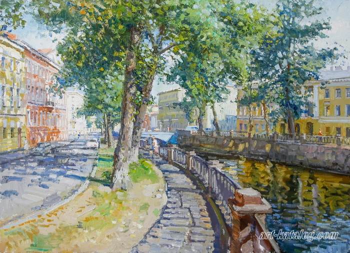 The Griboyedov Canal. Summer