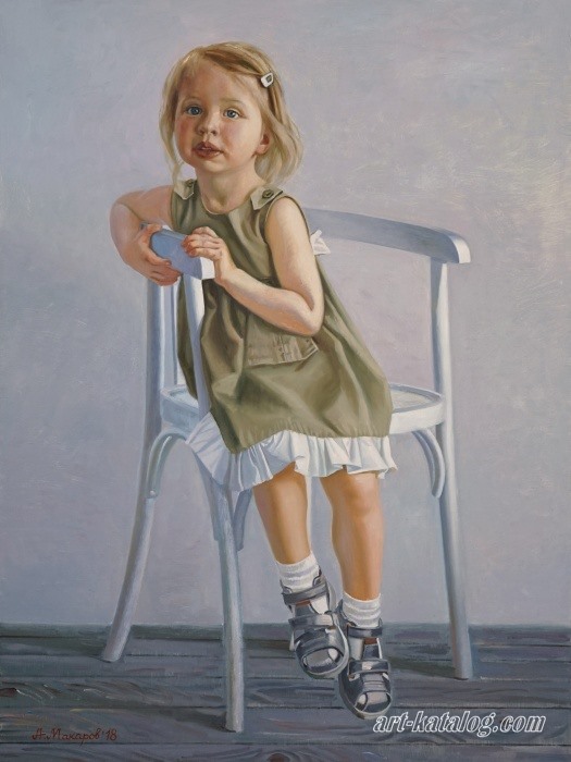 Portrait a little girl