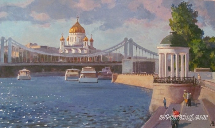 Москва-река у ЦПКиО