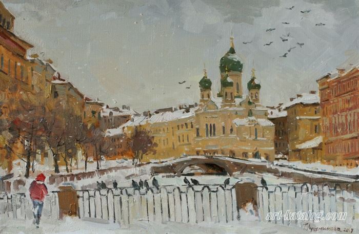 Winter on the Griboedov Canal