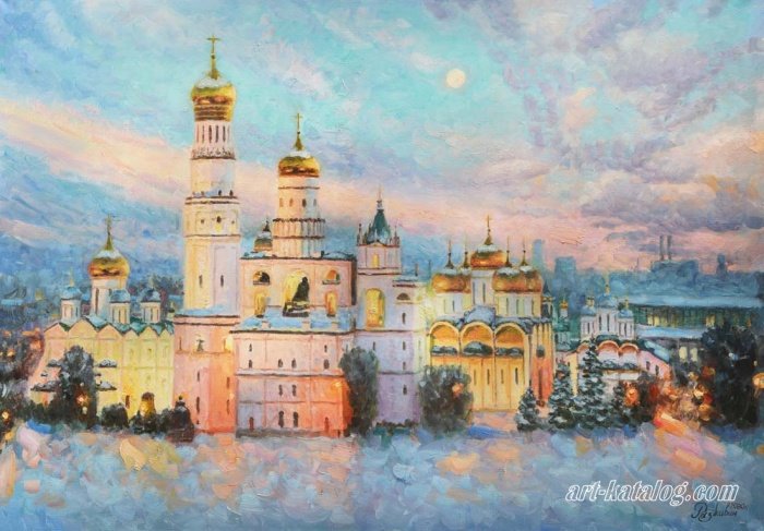 Frosty beauty of the Kremlin
