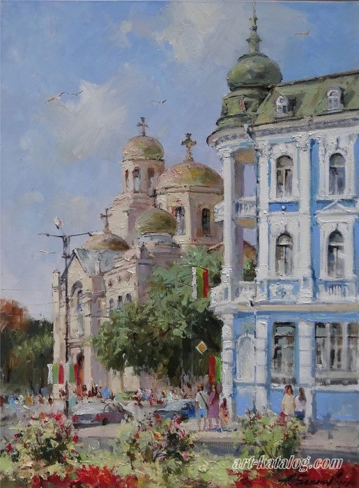 Варна. Вид на Успенский собор