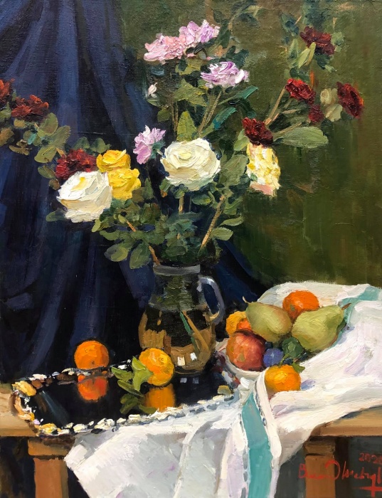 Roses and fruits