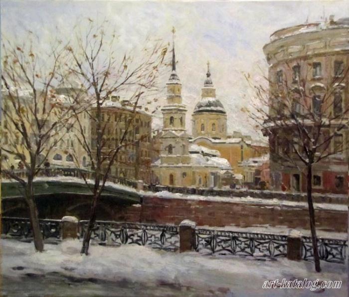 Saint Petersburg. Moyka in winter