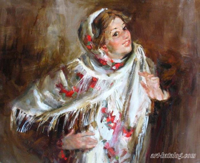 White shawl