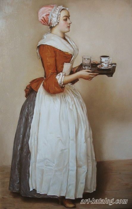 The Chocolate Girl, Etienne Liotard