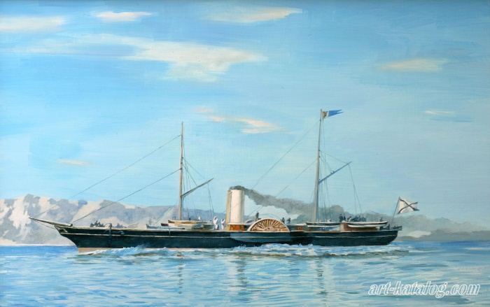 Imperial yacht «Shtandart». A. Beggrov