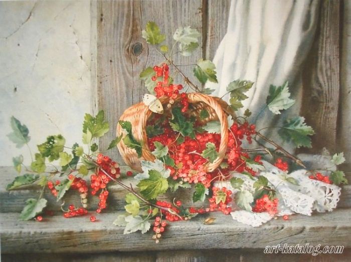 Still life with red currant