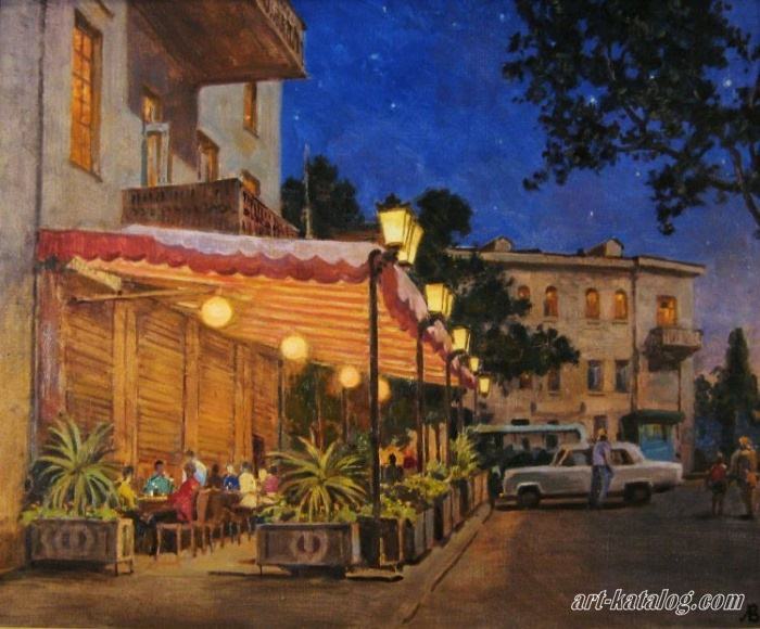 Night Cafe in Yalta