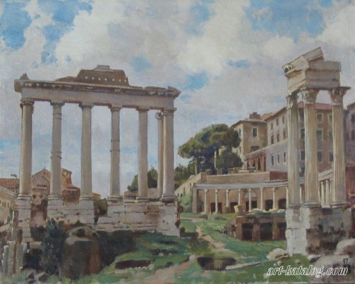 Римский форум. Античные руины
