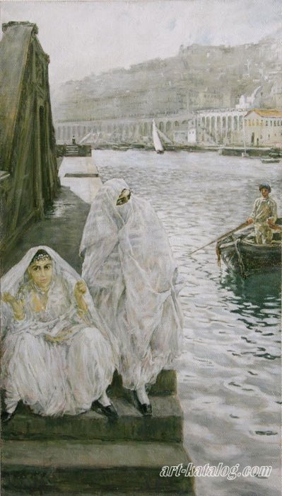 In the harbour of Algiers. Anders Zorn