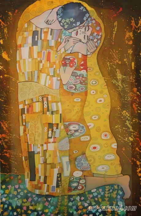 The Kiss, Gustav Klimt
