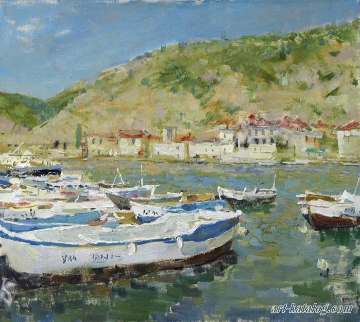 Boats in port