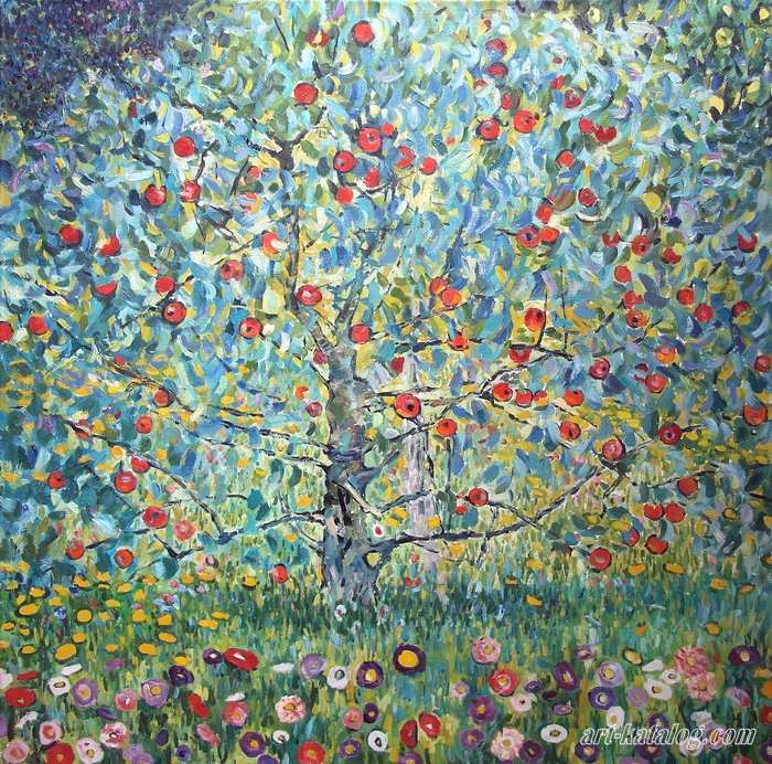 The Apple Tree. Gustav Klimt
