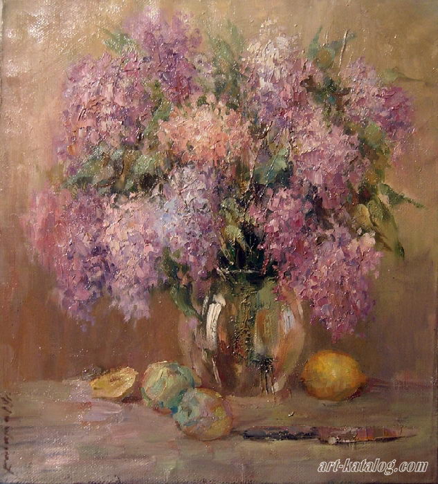 Still life with the lilac