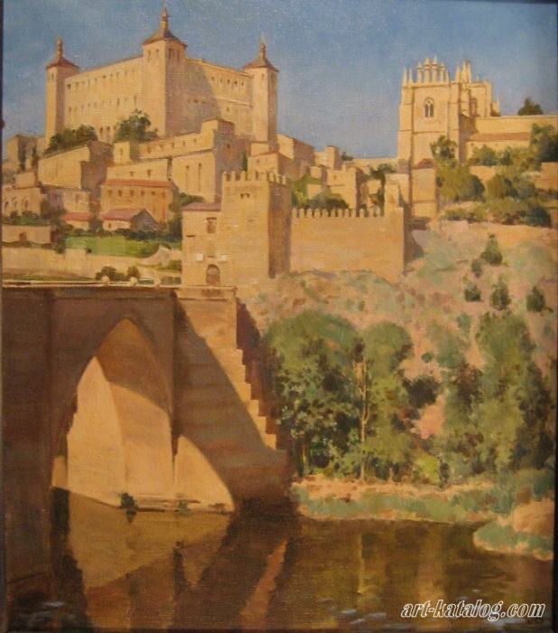 Toledo. Bridge over the Tagus