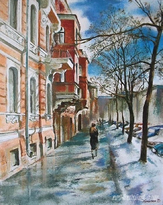 On street Zvenigorodskaya