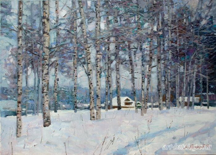Winter. House Ryabushkina