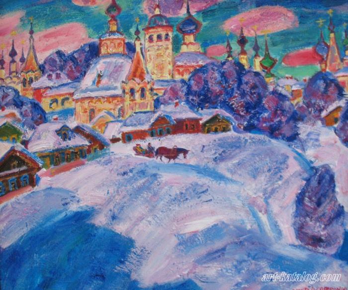 February in Suzdal