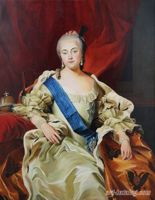 H.I.M. Yelizaveta Petrovna, Empress and Autocrat of all the Russias. Charles van Loo