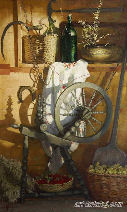 Still life with the distaff