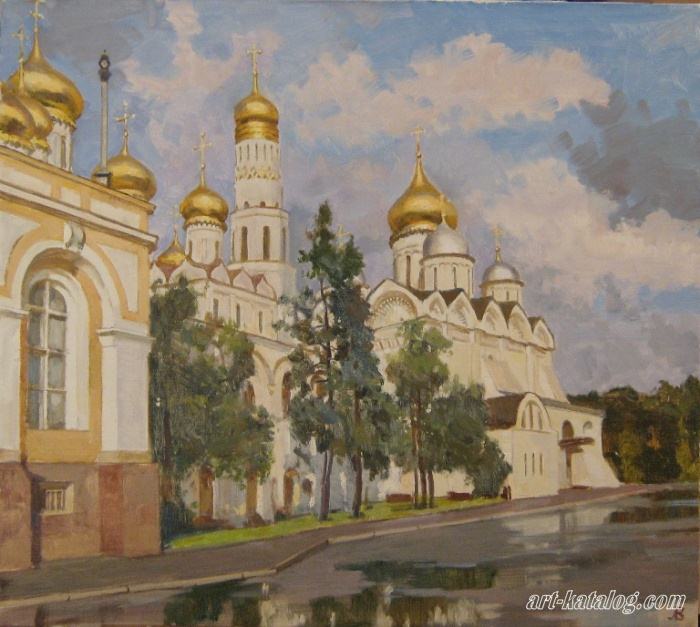 Gold Kremlin. Archangel Cathedral