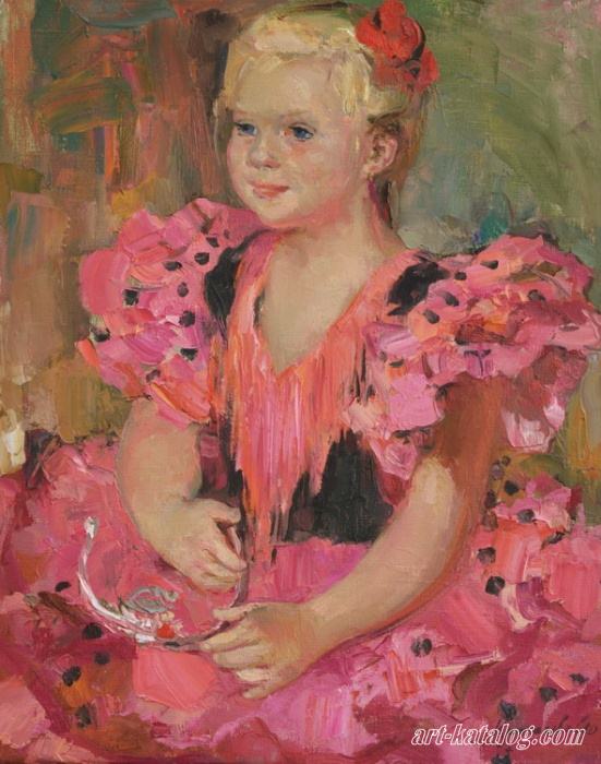 Girl in Pink