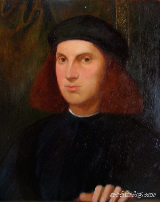 Bonifacio Veronese. Portrait of young man