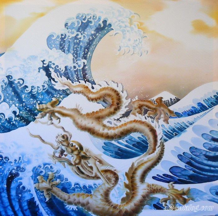 Dragon and Sea