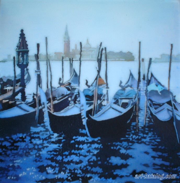 Gondolas. Venice
